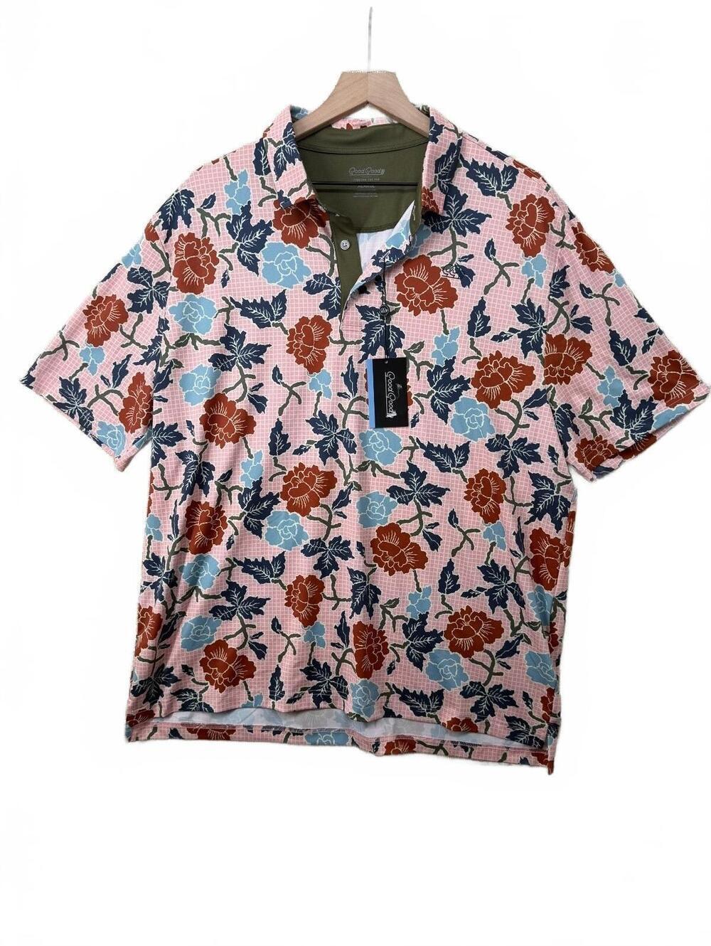Good Good Golf | Pink Canyon Polo | NWT Men’s XL